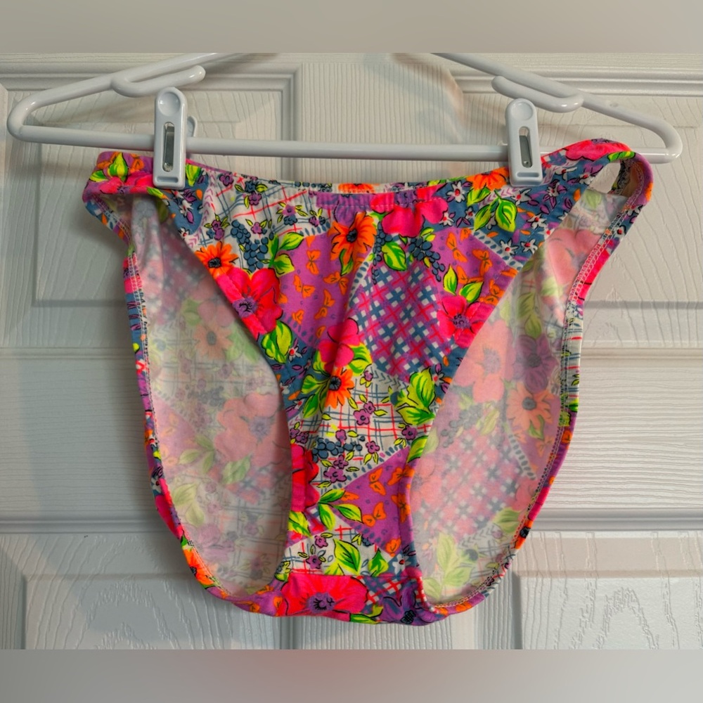 90s Hi-Cut Leg Bikini Bottoms